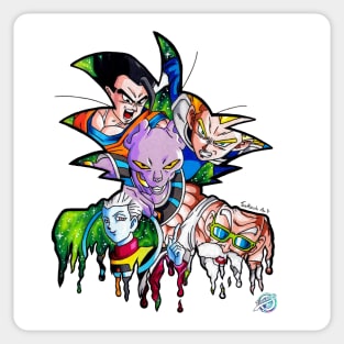 Goku Destiny Team 7 Sticker